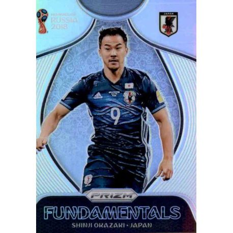 Shinji Okazaki Prizm Silver Fundamentals 9 Prizm World Cup 2018