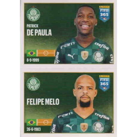 Panini Fifa 365 2020 Sticker 359 Felipe Melo Ramires 