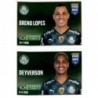Oferta Cromo Breno Lopes y Deyverson Deyverson Fifa 365 Stickers 2022