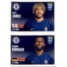 Comprar Cromo Reece James y Antonio Rüdiger Panini Fifa 365 Stickers 2022