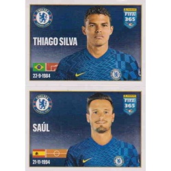 Thiago Silva - Saúl Chelsea 38