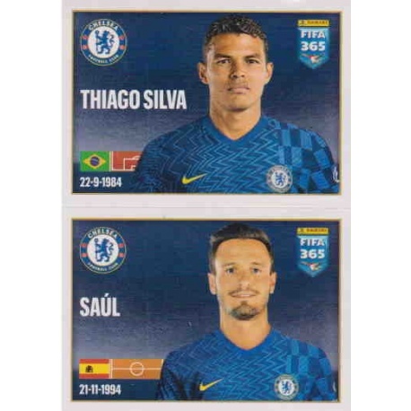 Thiago Silva - Saúl Chelsea 38