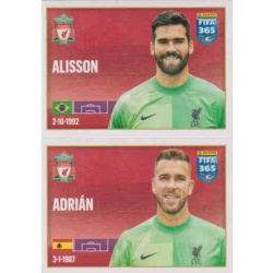 Alisson - Adrián Liverpool 49