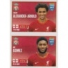 Venta Cromo de Trent Alexander-Arnold y Joe Gomez Panini Fifa 365 Stickers 2022