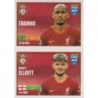 Oferta Cromo Fabinho Fabinho y Elliott Elliott Panini 365 Stickers 2022