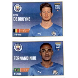 De Bruyne - Fernandinho Manchester City 69