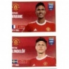 Comprar Cromo Raphaël Varane y Victor Lindelöf Panini 365 Stickers 2022