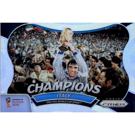 Italy Prizm Silver World Cup Champions 9 Prizm World Cup 2018