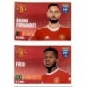 Comprar Cromo Bruno Fernandes y Fred Fred Panini 365 Stickers 2022