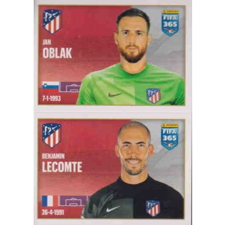 Oblak - Lecomte Atlético Madrid 94