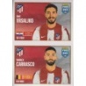 Venta Cromo de Šime Vrsaljko y Yannick Carrasco Panini Fifa 365 Album 2022