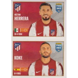 Herrera - Koke Atlético Madrid 100