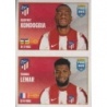 Comprar Cromos Geoffrey Kondogbia y Thomas Lemar Fifa 365 Stickers 2022