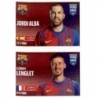 Venta Cromo de Jordi Alba y Clément Lenglet Panini Fifa 365 Stickers 2022