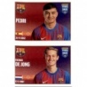 Venta Cromo de Pedri Pedri y de de Jong Panini 365 Stickers 2022