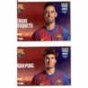 Oferta Cromo Sergio Busquets y Riqui Puig Panini 365 Stickers 2022