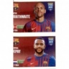 Comprar Cromo Martin Braithwaite y Memphis Depay Panini 365 Stickers 2022