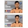 Venta Cromo de Thibaut Courtois y Andriy Lunin Panini Fifa 365 Stickers 2022