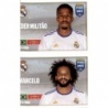 Venta Cromo de Éder Militão y Marcelo Marcelo Panini Fifa 365 Stickers 2022