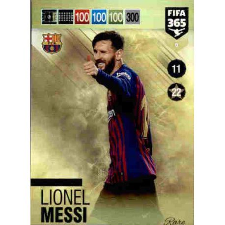 Lionel Messi Top Master 6 FIFA 365 Adrenalyn XL