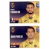 Venta Cromo de Francis Coquelin y Dani Parejo Panini 365 Stickers 2022
