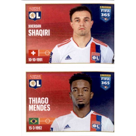 Shaqiri - Mendes Olympique Lyonnais 158