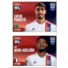 Venta Cromo de Lucas Paquetá y Jeff Reine-Adélaïde Fifa 365 Stickers 2022