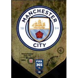 Emblem Manchester City 10 FIFA 365 Adrenalyn XL