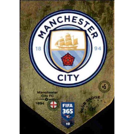 Emblem Manchester City 10 FIFA 365 Adrenalyn XL