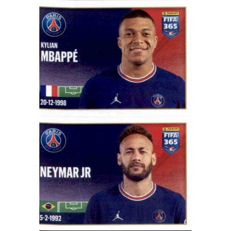 Sticker PANINI FOOT 2022 Ligue 1 et 2 #356 Kylian MBAPPE PSG Paris France  Neuf