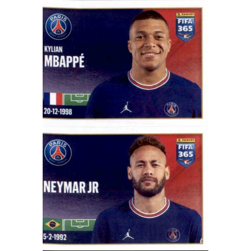 Kit 200 Cards Fifa 23 = 50 Pacotes Figurinhas Neymar Mbappe