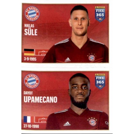 Süle - Upamecano Bayern München 187