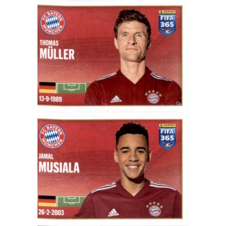 Müller - Musiala Bayern München 193