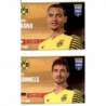 Venta Cromo de Manuel Akanji y Mats Hummels Fifa 365 Stickers 2022