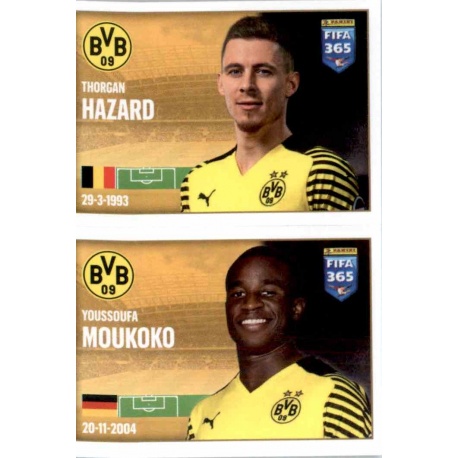 Hazard - Moukoko Borussia Dortmund 207