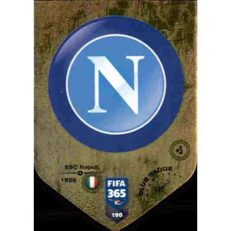 Escudo SSC Napoli 190 FIFA 365 Adrenalyn XL