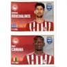 Venta Cromo de Andreas Bouchalakis y Mady Camara Panini Fifa 365 Album 2022