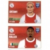 Venta Cromo de Antony Antony y Haller Haller Panini Fifa 365 Album 2022