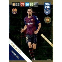 Sergio Busquets Fans Favourite 48 FIFA 365 Adrenalyn XL