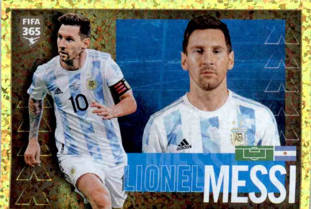 Sale Sticker of Lionel Messi Star Player Fifa 365 Stickers 2022