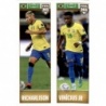 Cromo de  Richarlison y Vinícius Jr Vinícius Jr Panini Fifa 365 Stickers 2022