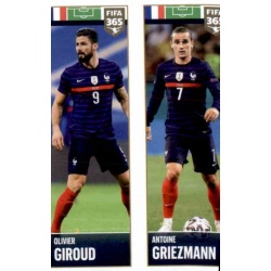 Giroud - Griezmann France 380