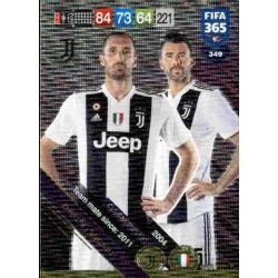 Chiellini / Barzagli Juventus Club Country 349 FIFA 365 Adrenalyn XL