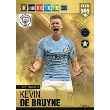 Kevin De Bruyne Top Master 4 FIFA 365 Adrenalyn XL