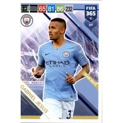 Gabriel Jesus Manchester City 27 FIFA 365 Adrenalyn XL