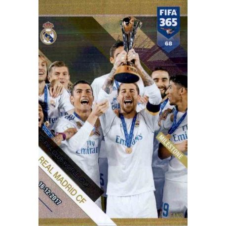 3 Times Champion Real Madrid Milestone 69 FIFA 365 Adrenalyn XL