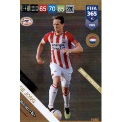 Luuk De Jong Fans Favourite 209 FIFA 365 Adrenalyn XL