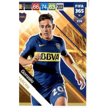 Gonzalo Maroni Boca Juniors Rising Star 276 FIFA 365 Adrenalyn XL