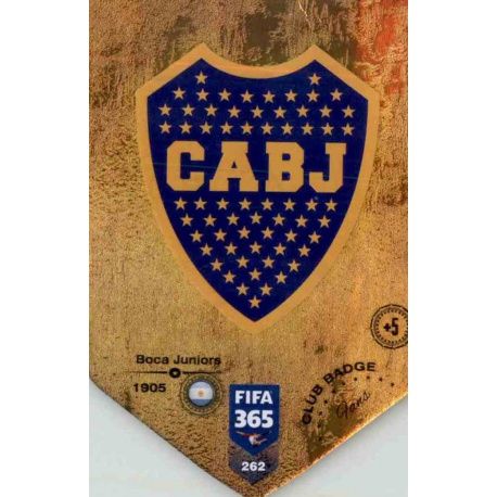 Escudo Boca Juniors 262 FIFA 365 Adrenalyn XL