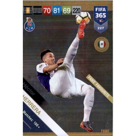 Héctor Herrera Fans Favourite 227 FIFA 365 Adrenalyn XL